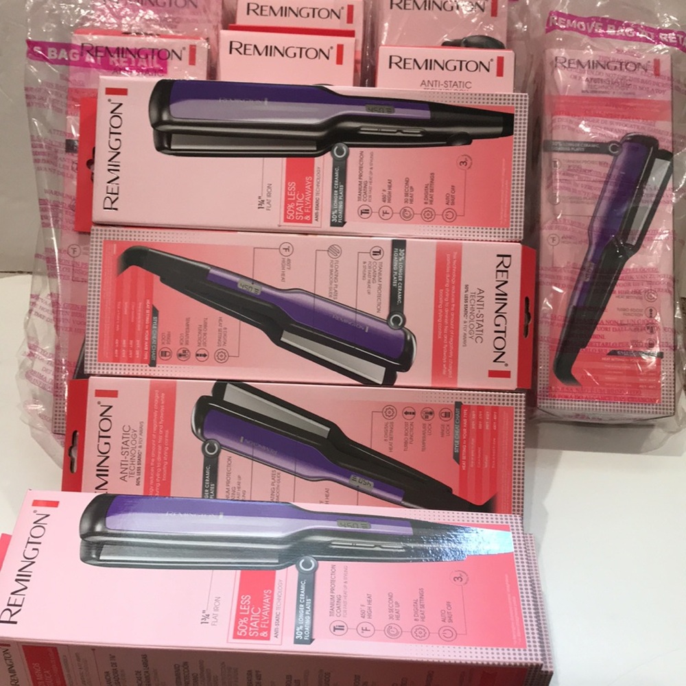 Remington S5520 ¾" AntiStatic Hair Straightener